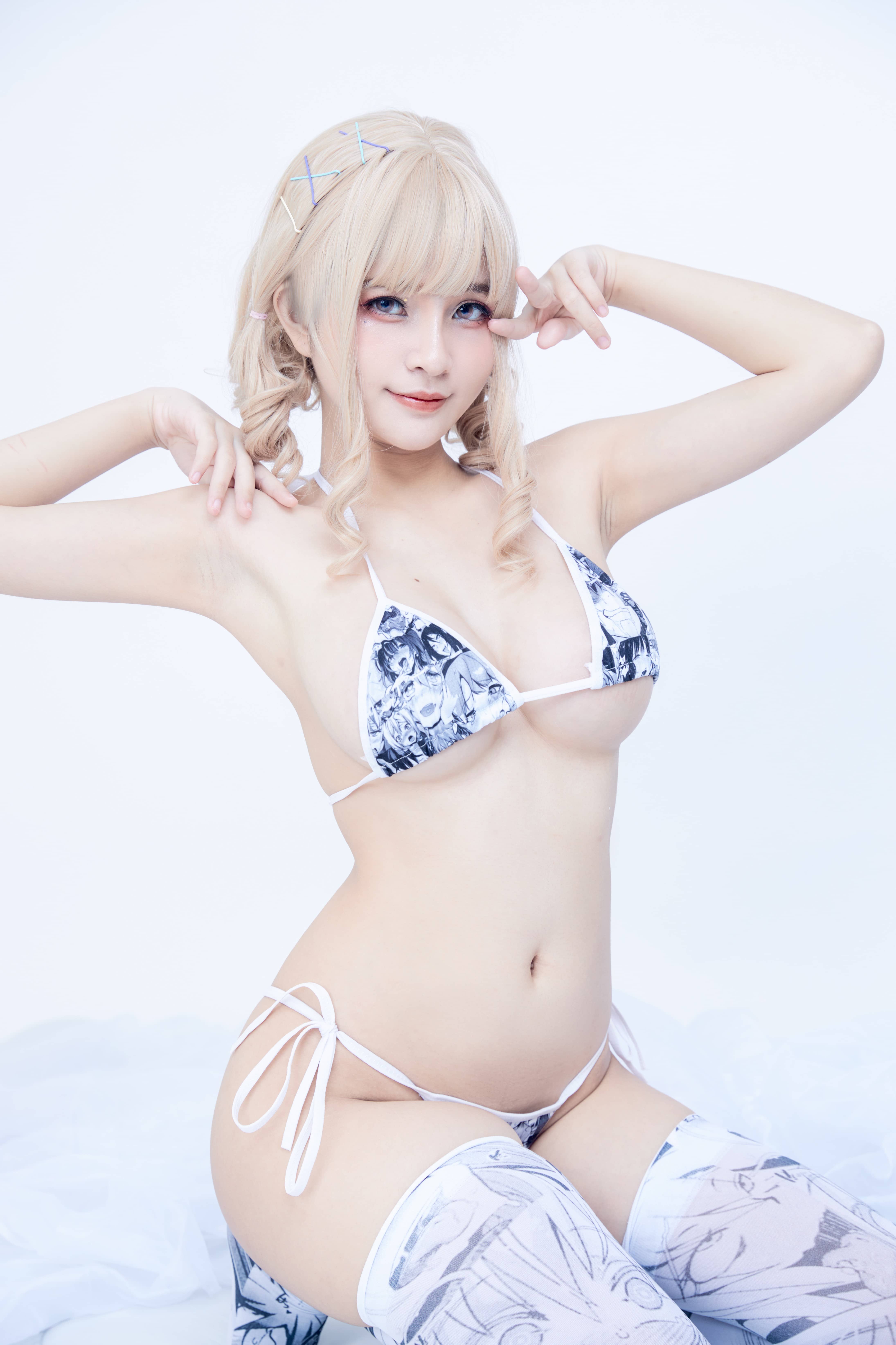 [观火精选]阿黑颜比基尼-Azami-21P-45MB