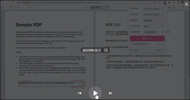 PDF translate