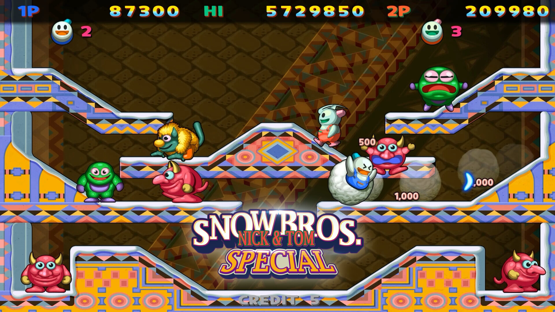 雪人兄弟特别