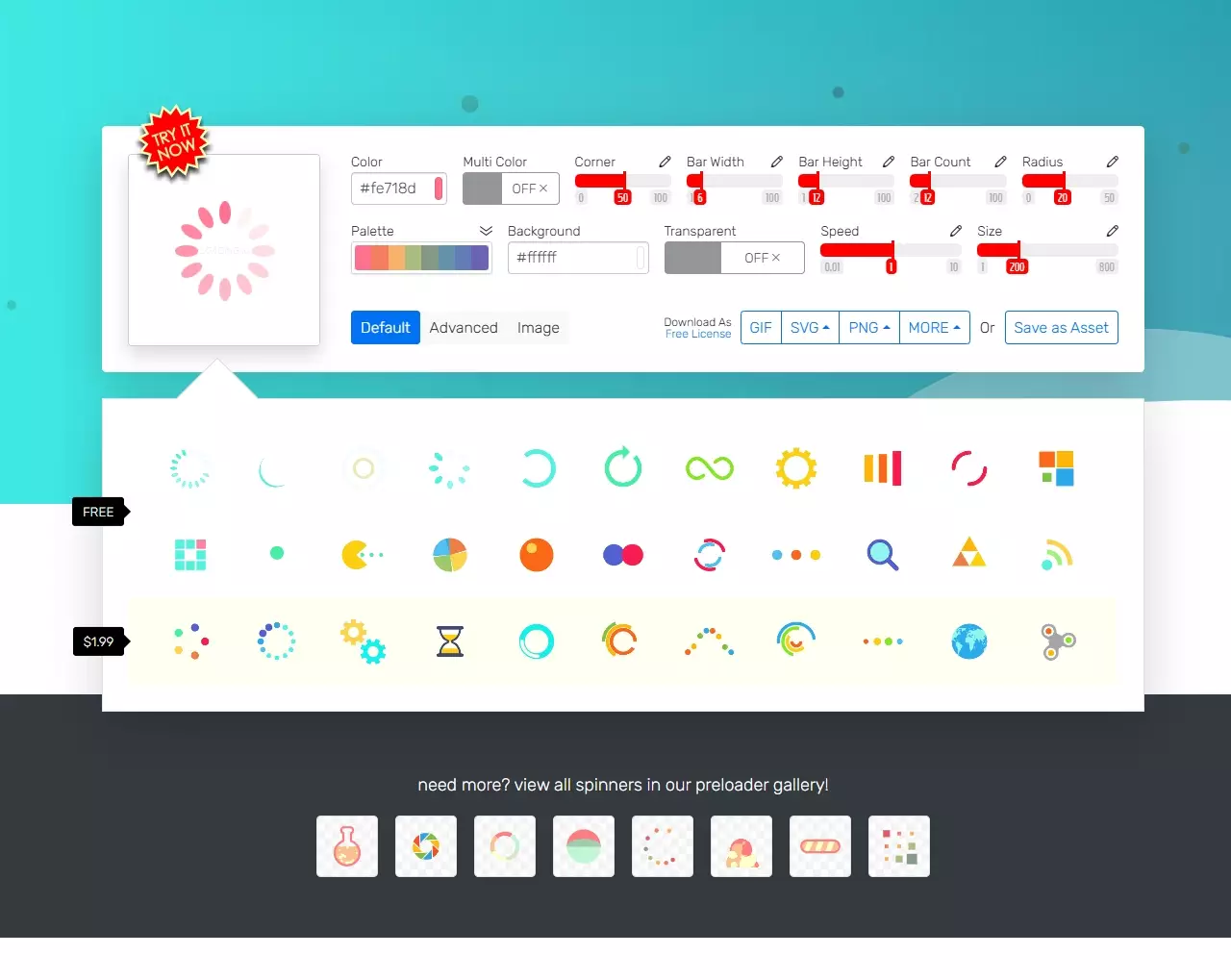 loading.io - 专业的SVG/GIF/PNG加载动画图标生成器 | 在线制作Ajax加载动画