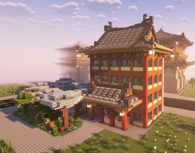 Minecraft建筑展示