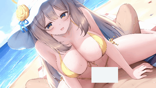 【L2D动画/无修正】sayika 25.6 作品 水着ノノミ 動画 Dパート【度盘/400M】