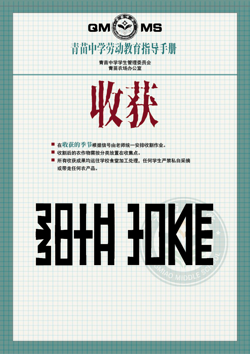 劳动教育手册4