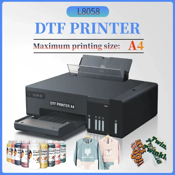 A4 L8058 DTF Printer