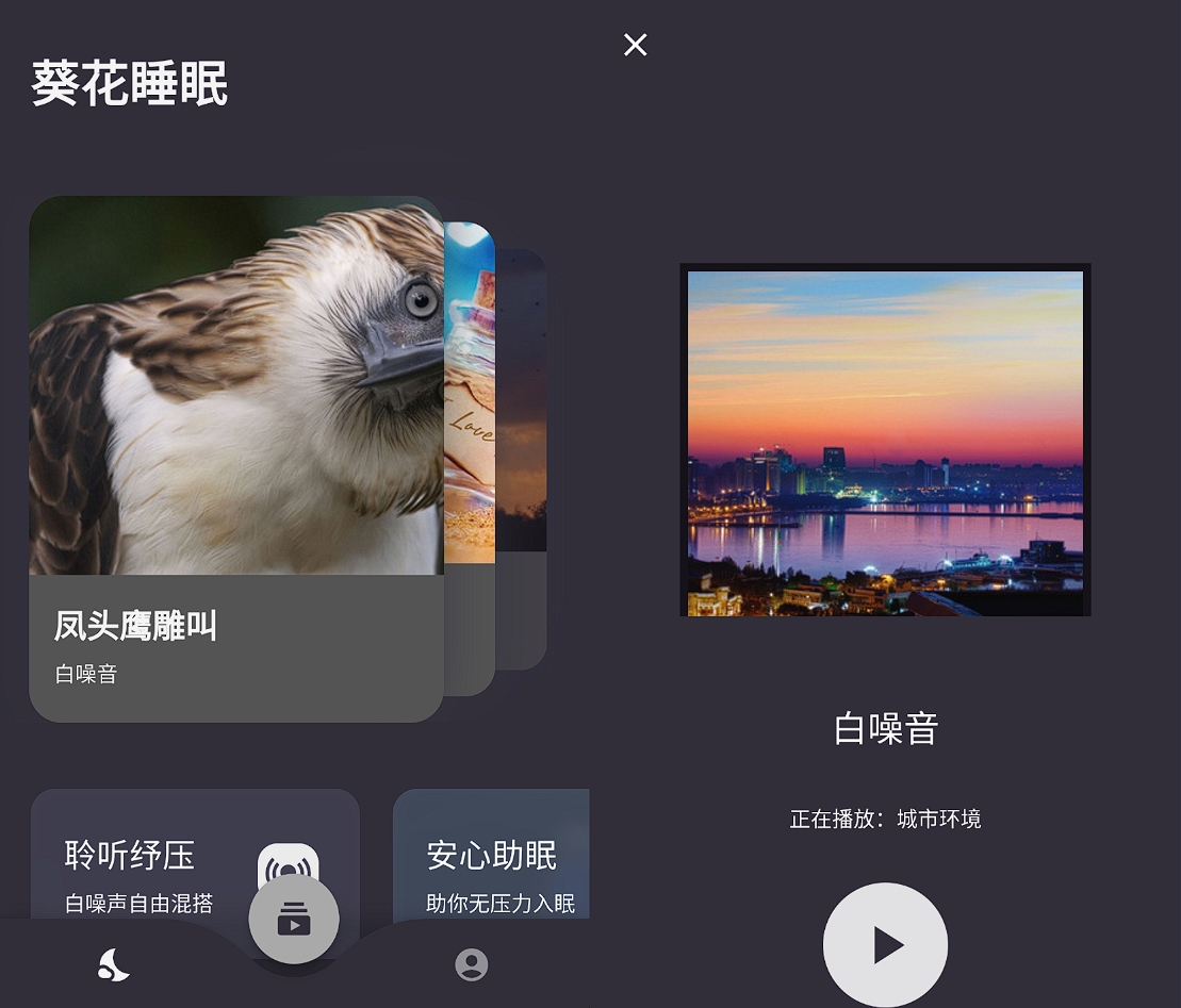 葵花睡眠-超好用的睡眠助手！白噪音+睡眠追踪，失眠焦虑通通搞定