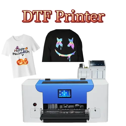 DTF printer suitable for cotton polyester and all fabrics