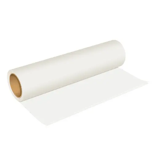 Clear transparent DTF film for high resolution pattern transfer