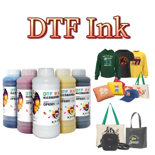 DTF ink thumbnail, premium direct to film ink for textile printing