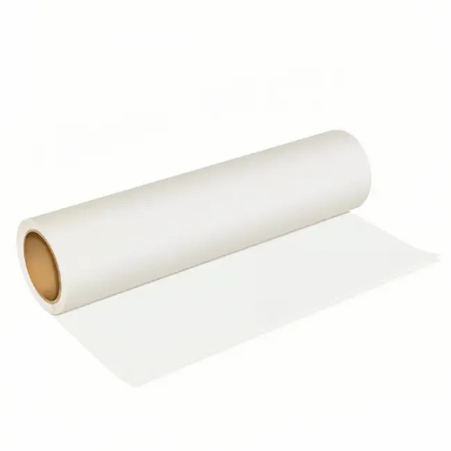 Hot peel PET DTF film for vibrant color garment printing