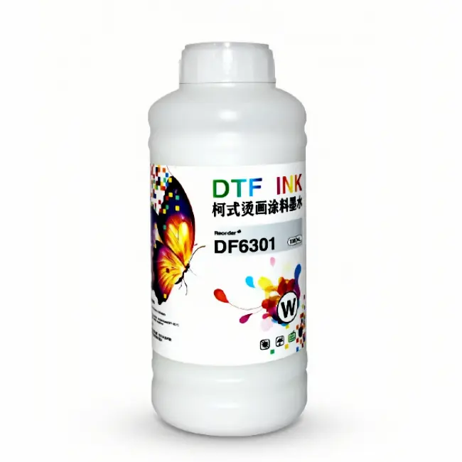 Premium DTF ink bottle set, high-quality direct to film printing ink