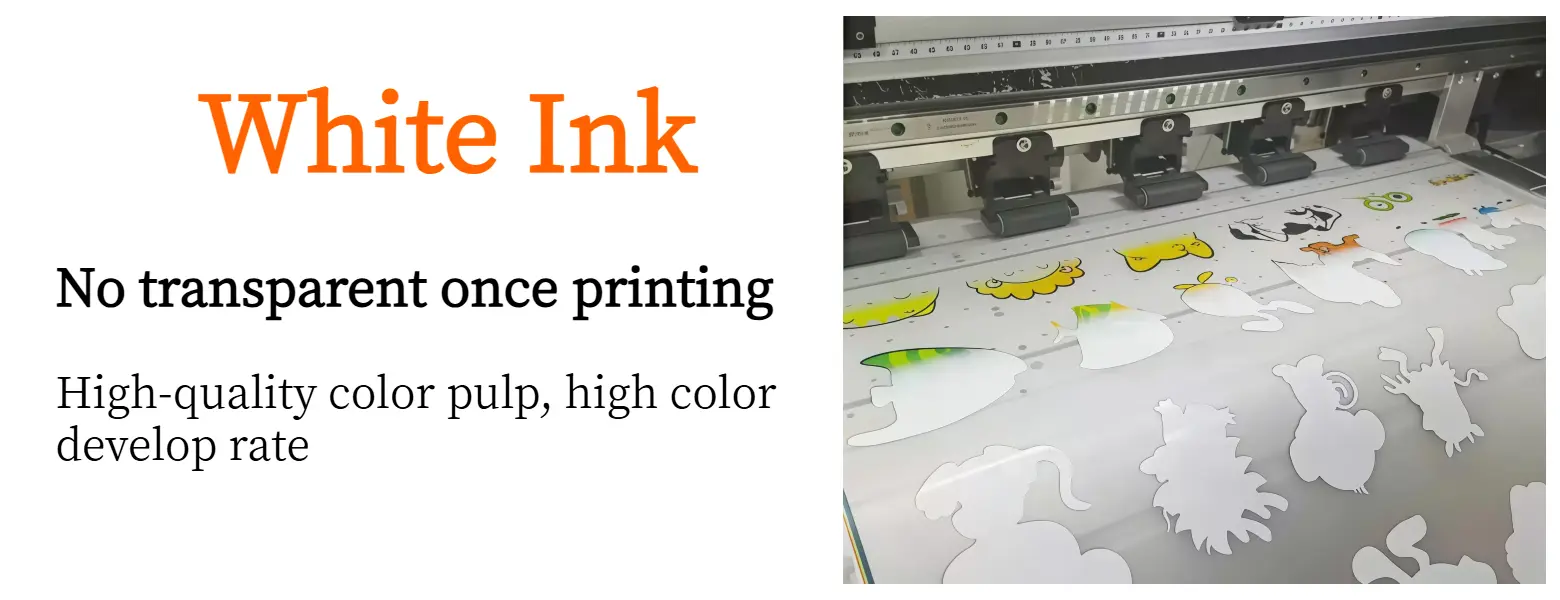 CMYK White DTF Ink For Garment T-shirt Printing