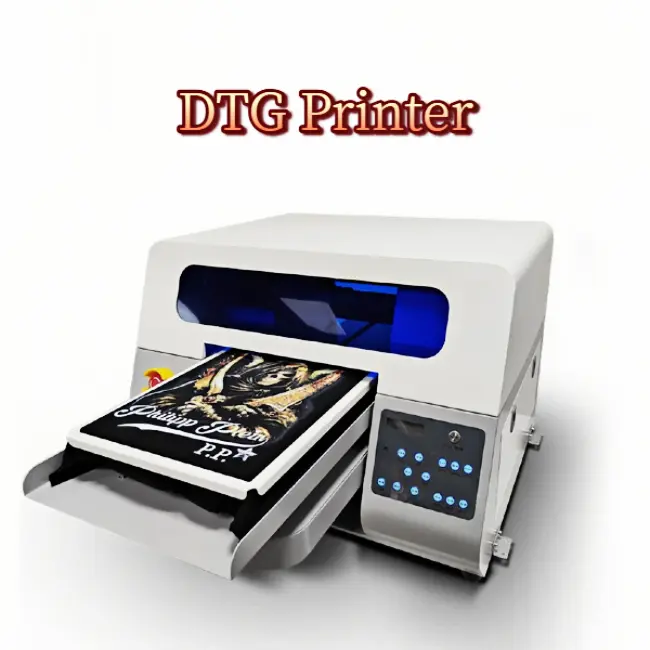 DTG Printer - Professional Direct to Garment Printing Machine Front View