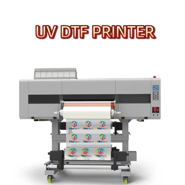 UV DTF Printer 30cm roll-to-roll main unit front view