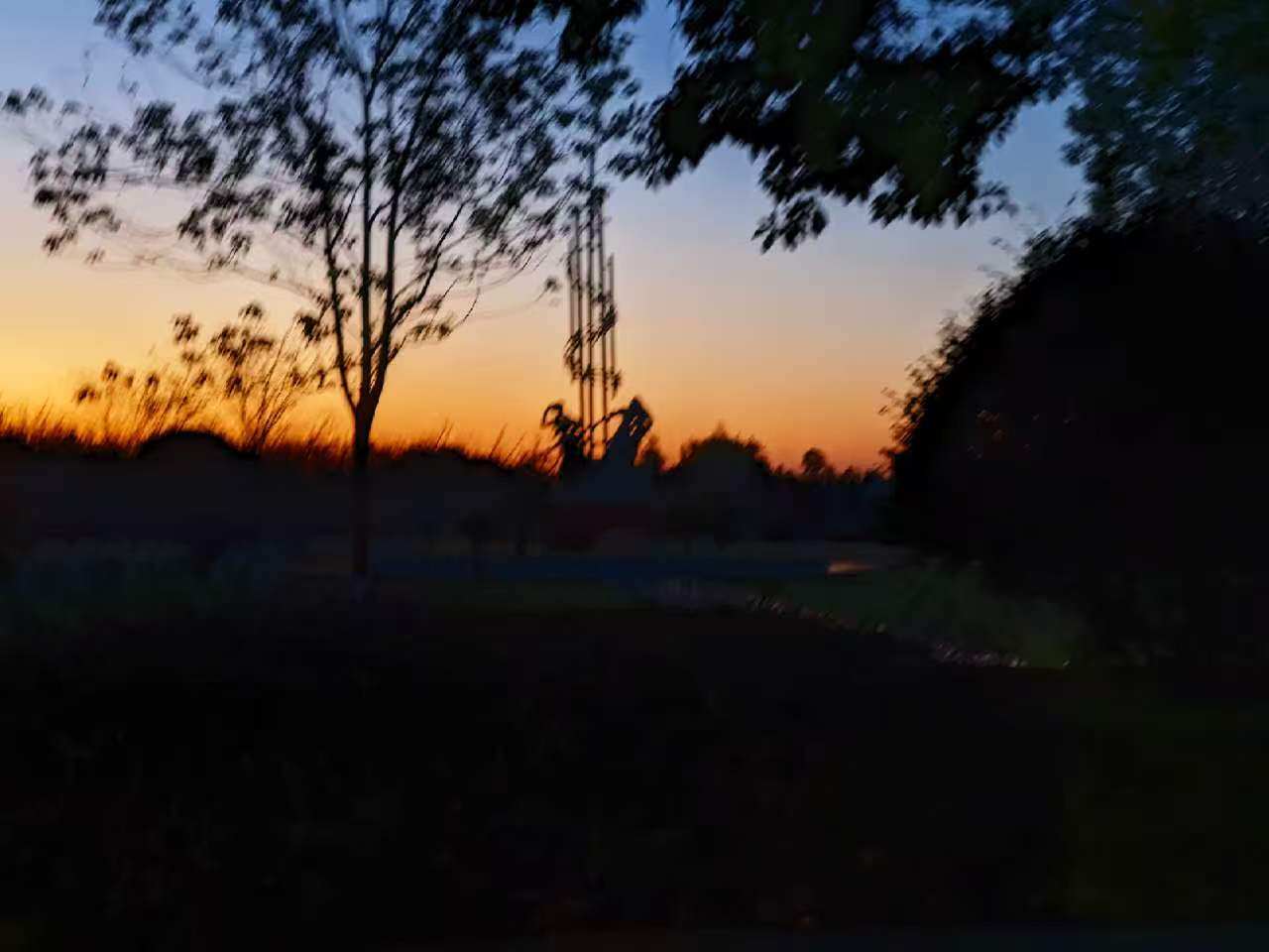 晚霞