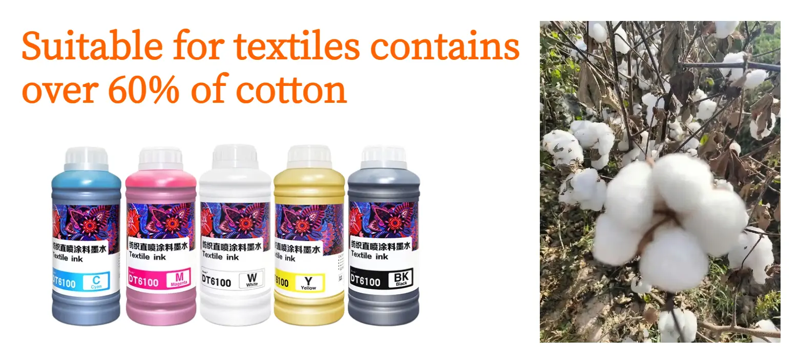 DTG Ink bulk 1L packaging wholesale DTG printing ink