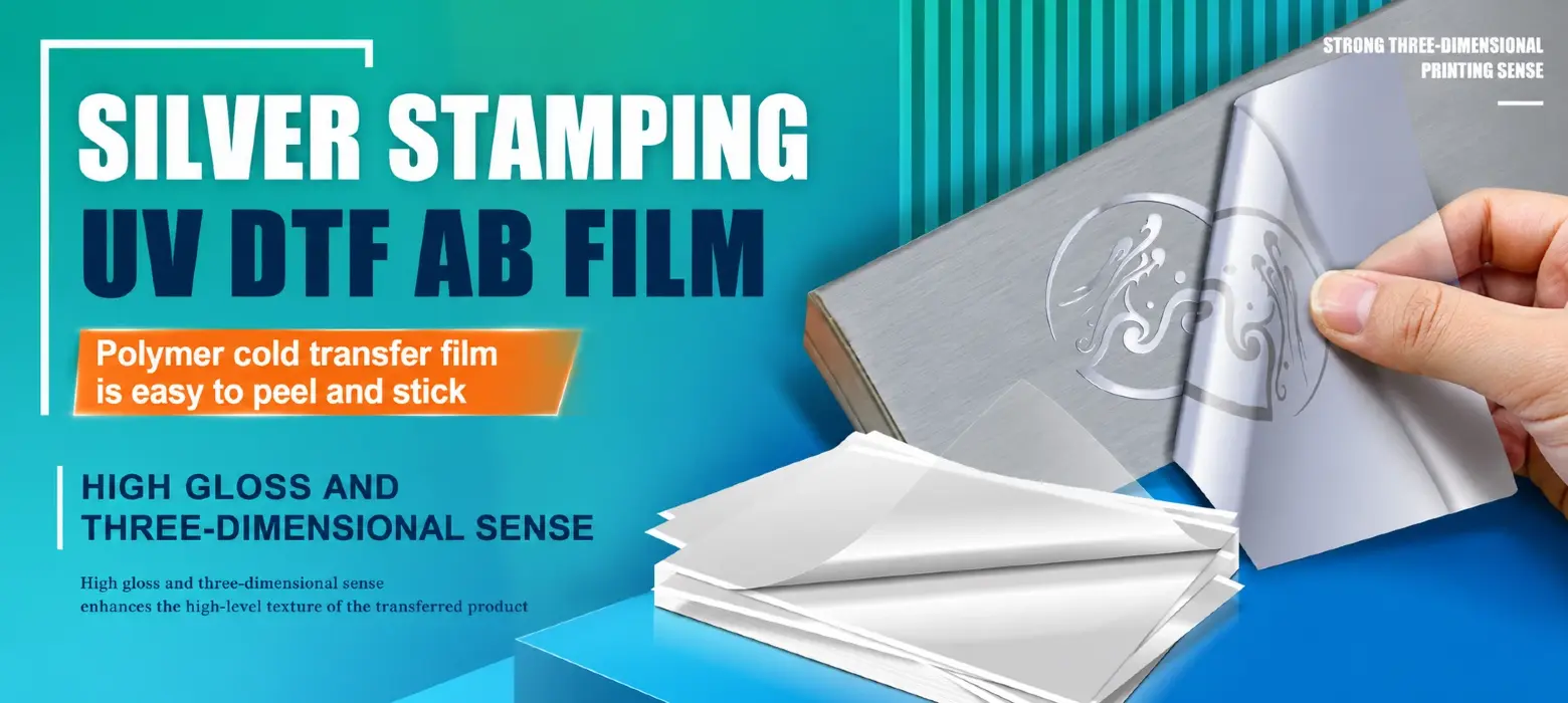 Smooth Coating Surface UV DTF Sheet Film No Ink Diffusion Clear Printing Effect