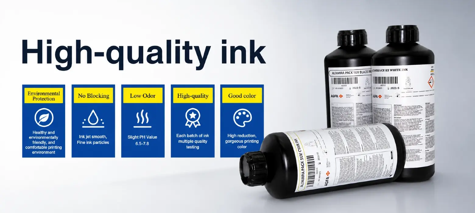 AGFA IT UV Ink compatible printheads list Konica Ricoh Xaar Kyocera Seiko