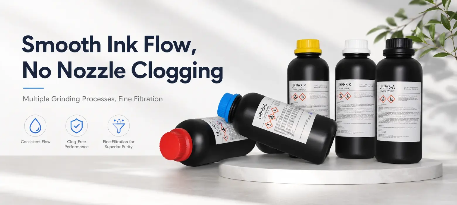 Neutral flexible Korean IT UV Ink bending and stretching resistance test