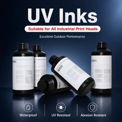 AGFA UV Ink compatible industrial UV curable ink bottle thumbnail AGFA UV Ink compatible industrial UV curable ink bottle thumbnail