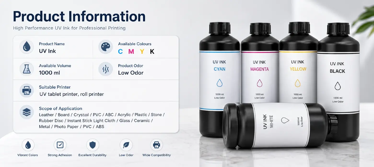AGFA IT UV Ink shelf life test sealed & opened storage comparison diagram