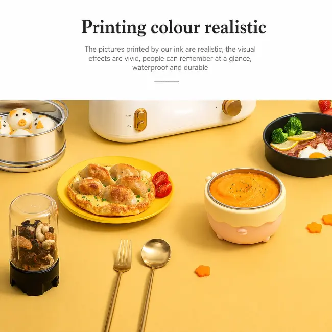 Multi-color stack compatible Nazdar UV Ink screen printing ink barrels