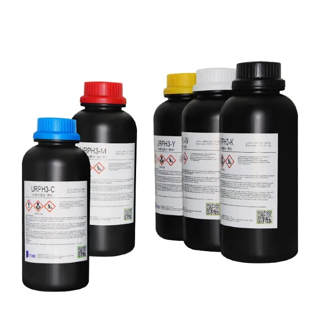 1000ml bulk packaging Korean IT UV Ink industrial printing consumables