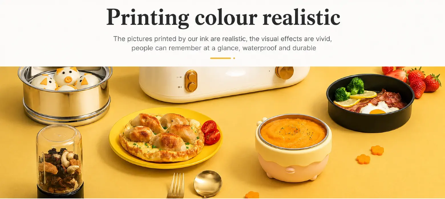 Color mixing operation of compatible Nazdar UV base ink series