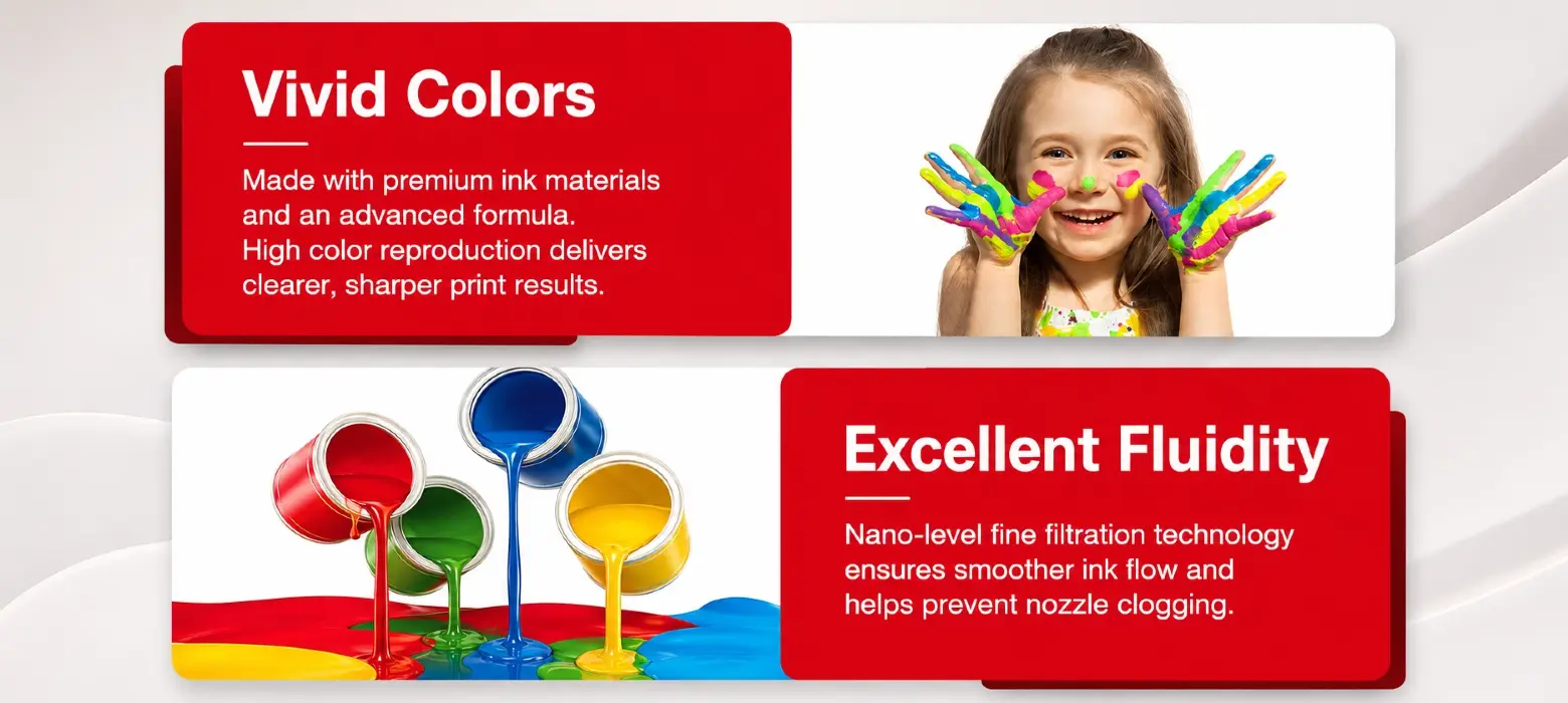 Nazdar Ricoh UV ink package inner protection