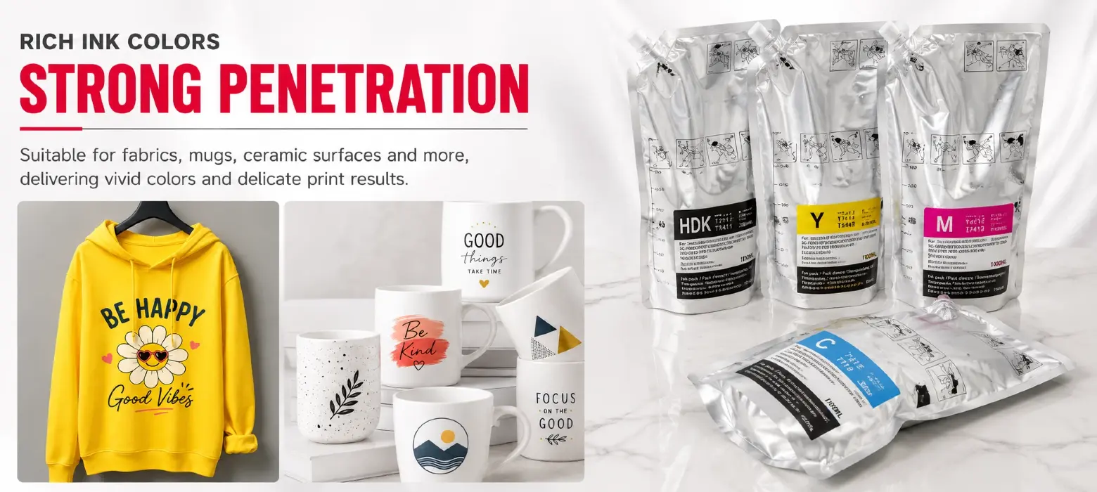 T741 sublimation ink bag high purity ink internal display