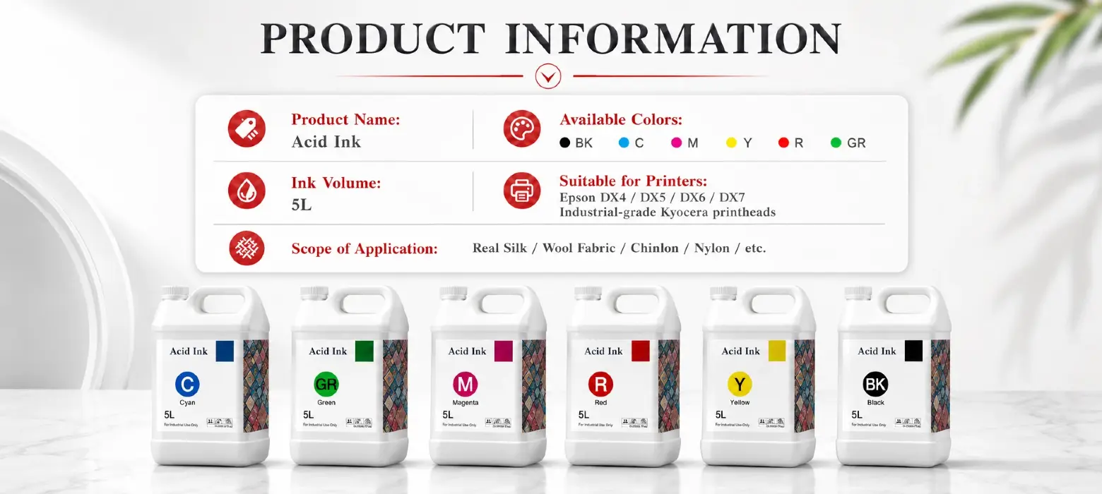Acid ink water solubility test, quick dissolving water-based acid ink