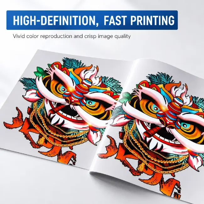 DTF-C30-1A DTF printer working running status small business printing machine