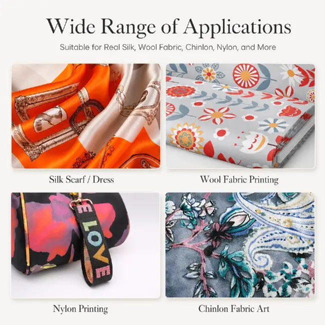 Concentrated acid ink, long-lasting color acid ink for industrial textile printing