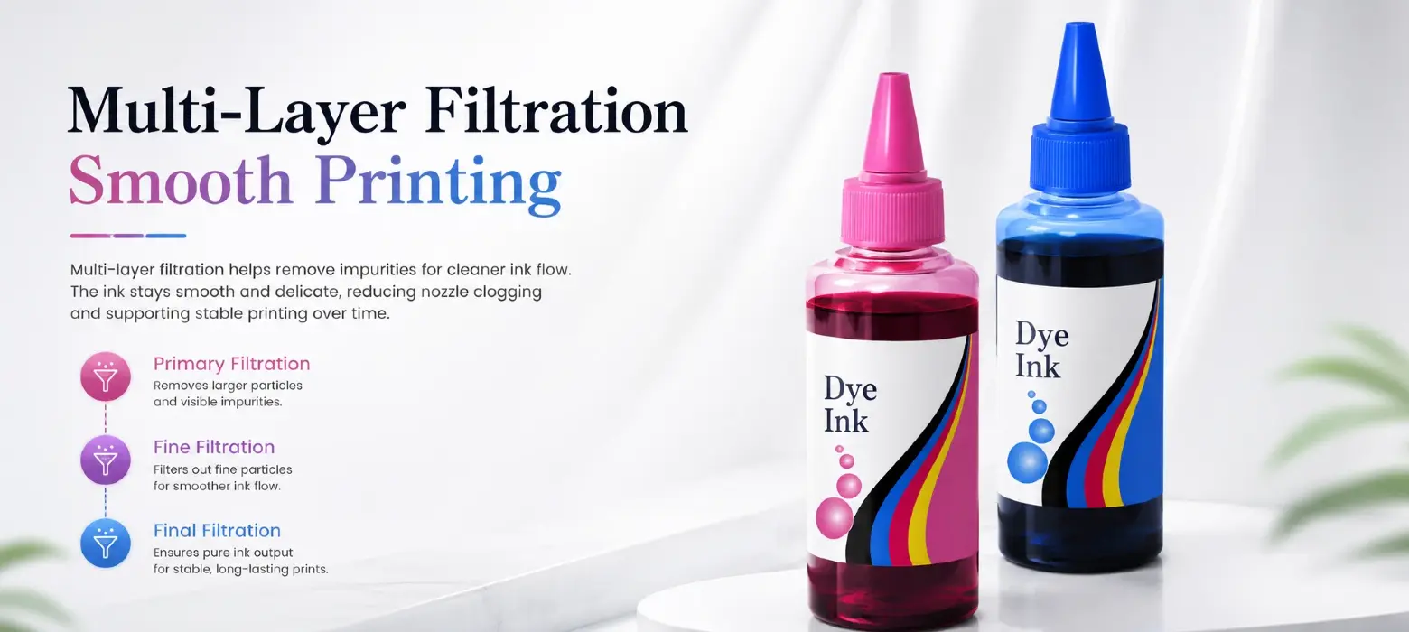 Universal refill dye ink easy injection operation guide