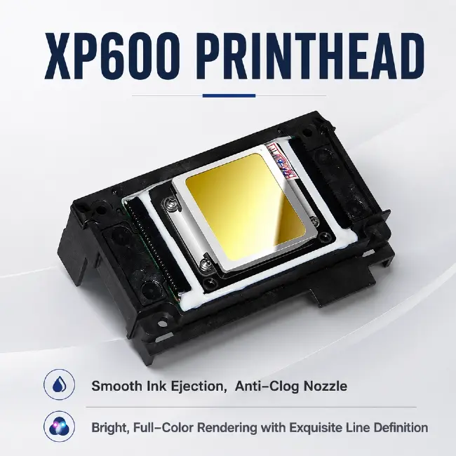 XP600 printhead detail of LS-S30 small sublimation printer high precision printing structure