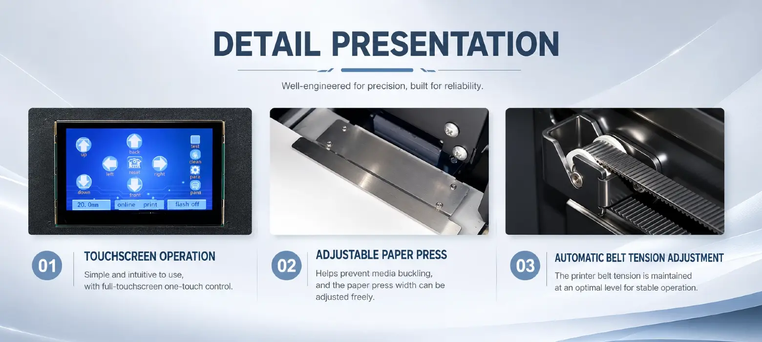 LS-S30 sublimation printer internal circuit and power stable structure layout