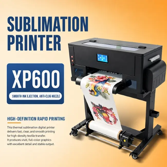 LS-S30 330mm XP600 Sublimation Printer Full Machine Front View Small Format Heat Transfer Printing Equipment