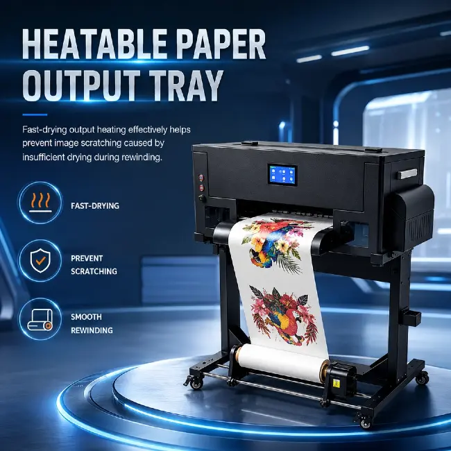LS-S30 sublimation printer packed package size display shipping dimension whole set